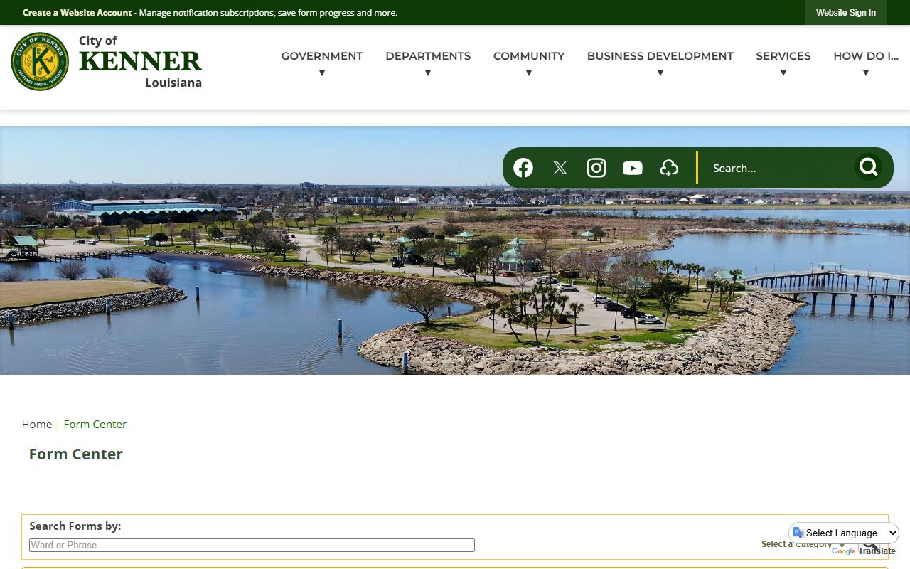 Kenner phone directory public records request form
