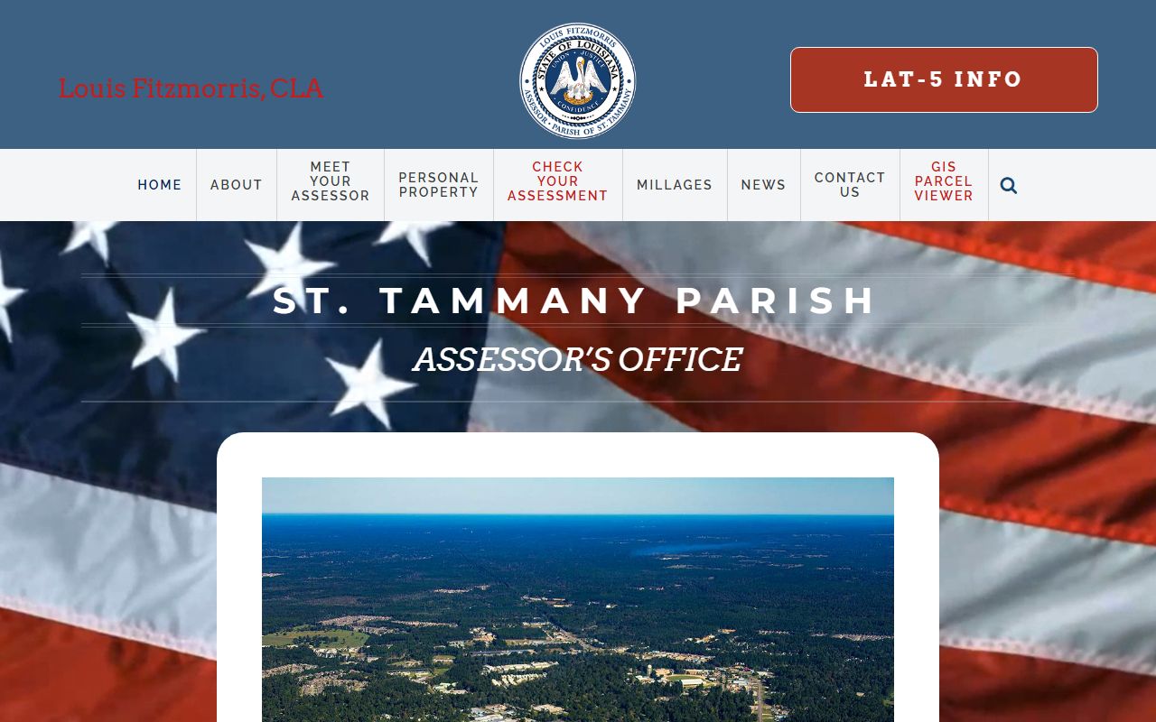 Slidell phone directory St. Tammany Assessor property search