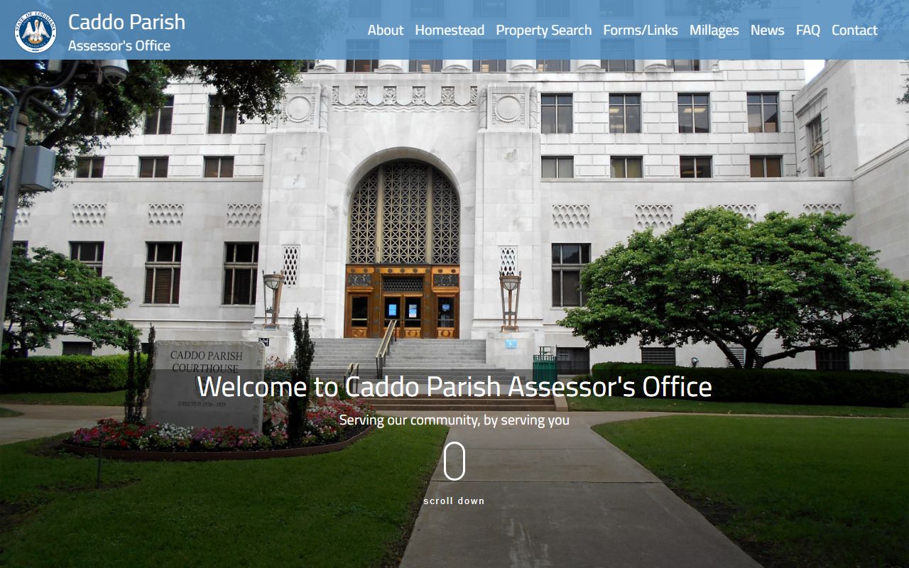Caddo Parish Assessor property search phone directory