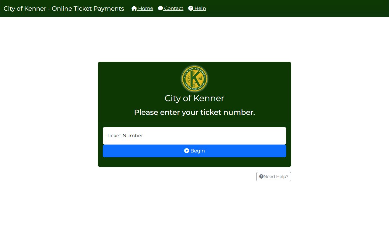 Kenner ticket payment portal for Jefferson Parish phone directory